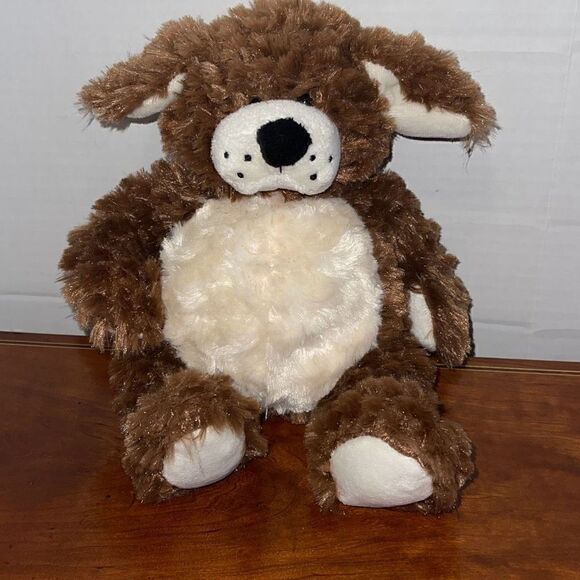 Get your hands on a GANZ plush 13” BELLIFULS brown dog - Picture 1 of 7